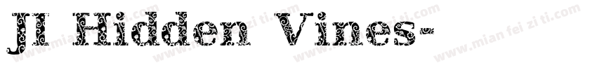 JI Hidden Vines字体转换